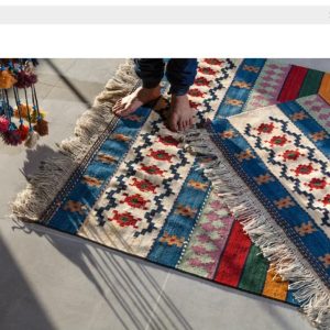 Handwoven Wool Area Rug
